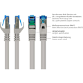 Miniatyrbild 2 av 4: Cypress Ethernet Cat.6A - GOOD CONNECTIONS - 25m - SmartFLEX - 10 Gigabit - S/FTP