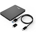 Miniatyrbild 3 av 4: Sonnics 1TB USB 3.1 Typ C externa bärbara hårddiskar för Windows PC, Mac, Smart TV, Xbox One/Serie X - PS4/PS5, Grå