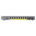 Miniatyrbild 2 av 2: NETGEAR Prosafe 10-portars PoE-switch - svart GS110TP-200EUS