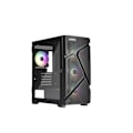 Miniatyrbild 4 av 4: Enermax - ECA-MS31-BB-ARGB - MarbleShell MS31 Black Gaming PC-fodral + 4 ARGB PWM-fläktar och VGA-stöd ingår