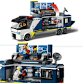 Miniatyrbild 3 av 6: LEGO® 60418 City Det mobila kriminaltekniska laboratoriet, fyrleksak, present till barn från 7 år och uppåt, och minifigurer Flerfärgad