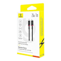 Miniatyrbild 5 av 6: USB-C till Lightning datakabel, 20 W, 1 m - Baseus Dura (P10377800U01-01) - Svart