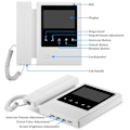 Miniatyrbild 3 av 4: Intercom - videotelefon Hfeng