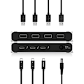 Miniatyrbild 1 av 4: USB-C Hub - CALDIGIT - Thunderbolt 4 Element - 4x Thunderbolt 4 - 4x USB 3.2 Gen2 - 60W
