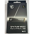 Miniatyrbild 1 av 2: MSI SPATIUM M560 PCIe 5.0 NVMe M.2 2TB