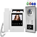 Miniatyrbild 1 av 4: Intercom med video - HFeng - 4,3'' - 2 skärmar - Nattvisning - RFID-låsenhet