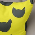 Miniatyrbild 2 av 4: Bonamaison Kuddfodral - 1 - Kuddfodral, Polycotton, Gul, Standard