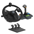 Miniatyrbild 2 av 4: Hori PC-ratt - HPC-043U - Farming Vehicle Control System för PC (Windows 11/10)