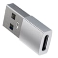 Miniatyrbild 3 av 3: USB C till USB A-adapter - Ospecificerad - 3.2 - 5 Gbit/s - Idealisk för resor - Grå