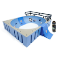 Miniatyrbild 2 av 4: Tech Deck - Mega Bowl X-Connect - Large Modular Skate Park - Daewon Song Skate ingår