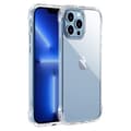 Transparent skyddsfodral för iPhone 13 Pro Max, med krokar och stöd.