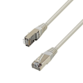 Miniatyrbild 3 av 3: RJ45-kabel Cat. 6 skärmade FTP Ethernet Grå färg 15m