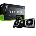 Miniatyrbild 1 av 4: Grafikkort - MSI - GeForce RTX 5070 - 12 GB - Överklockning - 192 bitar