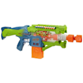 Miniatyrbild 2 av 6: Nerf Elite 2.0 Double Punch Motorized Blaster, snabba fram- och återgående pipor, 50 Nerf Elite Dart, 2 10-Dart magasin, från 8 Flerfärgad