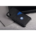Miniatyrbild 3 av 3: iPhone XS Max-fodral - Inter FC - 2022 - Äkta läder - Svart och blå - Stötsäker Svart blå
