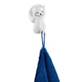 Miniatyrbild 3 av 4: Vit sugkoppskrok för katt