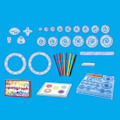 Miniatyrbild 4 av 5: Spirograph - Klassisk box set 30 delar - Silverlit - Konst och matematik - Från 8 år Flerfärgad
