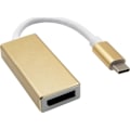 Miniatyrbild 2 av 2: Kabel - nätverksadapter - telefoni Akyga - AK-AD-56 - USB-C - DisplayPort USB-adapter Guld ()