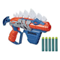 Miniatyrbild 1 av 6: NERF DinoSquad Stegosmash Blaster - Stegosaurus Design - 5 Dart - Utomhus Flerfärgad