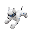 Miniatyrbild 2 av 5: POWER PUPPY - Min programmerbara och taktila smarta robothund med fjärrkontroll - LEXIBOOK Vit