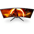 Miniatyrbild 6 av 6: AOC CU34G2XE 34" WQHD Curved PC Monitor VA Panel 144Hz 1ms 1 HDMI 1DP Adaptive Sync Svart