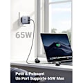 Miniatyrbild 2 av 6: Reseladdare - UGREEN - Nexode 65W - 3 USB C-portar - Internationell adapter - Snabbladdning