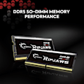 Miniatyrbild 2 av 3: G.Skill RipJaws Series SO-DIMM 16GB DDR5 5600MHz CL40 RAM-minne