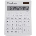 Miniatyrbild 1 av 6: Maul MXL 12 Skrivbordsräknare vit Display: 12 batteridriven, solcellsdriven (B x H x D) 155 x 205 x 35 mm Vit
