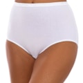 Miniatyrbild 3 av 4: Playtex Compression Briefs - Pack-2 Maxi Organic Trosor - Vit - Dam Vit jag