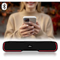 Miniatyrbild 6 av 6: Bluetooth ljudstång - Media-Tech - MT3180 - RGB - RMS 10W - Batteritid 10 timmar svart