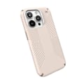 Miniatyrbild 4 av 6: Speck Presidio2 Grip - Skal för iPhone 15 Pro (Bleached Bone / Heirloom Gold / Hazel Brown)