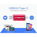 Miniatyrbild 3 av 4: USB-sticka - Wansenda - 512Go - USB 3.0 - Typ C - Kompatibel med Android/PC/Mac