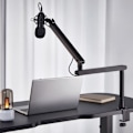 Miniatyrbild 3 av 6: Professionell mikrofonstativ Maclean, boomarm, max. 2kg, MC-971 svart