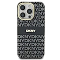 Miniatyrbild 3 av 6: Coque för iPhone 16 Pro - DKNY Hardcase Repeat Texture Pattern With Stripe (DKHMP16LHRHSEK) - Svart