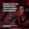 Miniatyrbild 2 av 3: LOGITECH G Yeti Studio Active Dynamic XLR Broadcast Mikrofon med ClearAmp - Svart Svart