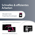 Miniatyrbild 3 av 3: Minneskort - MEDIARANGE - MR958 - 16 Go - MicroSDHC - Klass 10 - Svart