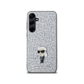 Miniatyrbild 3 av 6: Mobilskal - Karl Lagerfeld - Galaxy A35 5G - Silver - Glittrande paljetter - Ikonik Logotyp Pengar