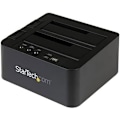 Miniatyrbild 1 av 4: StarTech.com USB 3.1 (10 Gb/s) duplicering - Fristående - Dockningsstation för hårddisk - För 2,5" eller 3,5" SATA HDD/SSD (SDOCK2U31