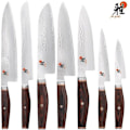 Miniatyrbild 4 av 4: Miyabi 6000MCT japansk kockkniv matt blad...