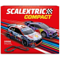 Miniatyrbild 1 av 2: Compact Circuit - Scalextric - Chrono Masters - 2 bilar - 2 fjärrkontroller - 1:43