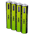 Miniatyrbild 1 av 3: Verico LoopEnergy USB-C Uppladdningsbart batteri LR3 (AAA) Li-Ion 600 mAh 1,5 V 4 st.
