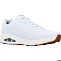 Miniatyrbild 5 av 6: Korg - SKECHERS - UNO - Memory foam sula - Durabuck - Vit Vit 45