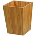 Miniatyrbild 1 av 4: MSV - Lackerad bambu badrumslåda - 20 x 20 x 26 cm