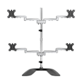 Miniatyrbild 1 av 4: Stöd För Quad-Skärm - StarTech.com - ARMQUADSS - Justerbar Höjd - För 32" Monitorer - Svart
