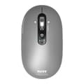 Trådlös mus - PORT Designs - 910009 PURE - Bluetooth - Laddningsbar - Grå Grå