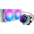 COOLER MASTER - MasterLiquid 240 Core II White Edition - Vattenkylning AIO - Fläktar 120mm