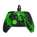 Miniatyrbild 1 av 4: Gamepad - PDP - Rematch Glow Jolt Green - Kabelansluten - Vibration - Ljusande design Svart; Grön