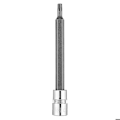 Miniatyrbild 1 av 5: TORX TX20-bits på 1/4"-hylsa, lång, 87 mm