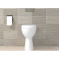Miniatyrbild 3 av 4: WC - toaletter Fischer - 567570 - WB 2 Fäste för WC och Bidet med golvfäste med vertikala hål, Nickel