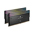 Miniatyrbild 1 av 6: RAM-minne - CORSAIR - Dominator Titanium RGB DDR5 - 32GB 2x16GB DIMM - 7200MT/s - Intel XMP 3.0 - 1.45V - Svart